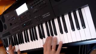 гр.Фристайл - Ах, какая женщина... на синтезаторе Casio CTK-7200