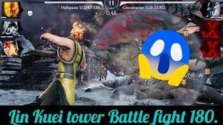 Lin Kuei Tower  Boss’s Battle Fight 180 + Equipment setup Mortal Kombat Mobile Account