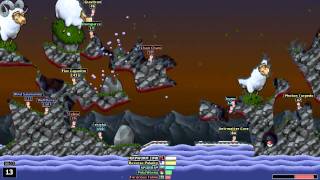 Worms Armageddon - Burn Baby Burn #1