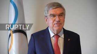 Switzerland: IOC's Bach praises preparations for Beijing 2022 with 100 days until Winter Olympics