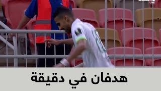 هدفان في دقيقة واحدة لمؤمن زكريا لاعب الأهلي الجديد
