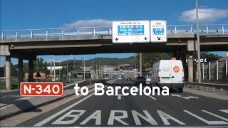[E] N-340 into Barcelona