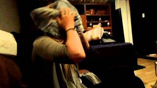 girl gets frisky with skirt