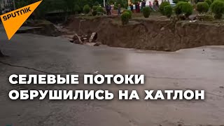 Селевые потоки обрушились на Хатлон