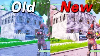 FORTNITE OLD vs NEW COLORS // Patch 8.20