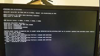 MSI Z270 PC MATE problem