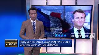Presiden Perancis Ajak Pemimpin Dunia Galang Dana untuk Lebanon