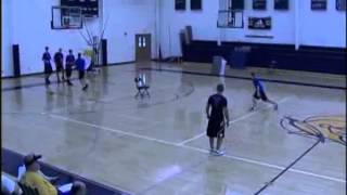 Basketball Drills - Sprint, Pivot, Slide, and Shoot Shooting Drill