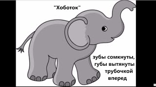Артикуляционные упражнения. Зарядка для язычка. Аrticulation exercises
