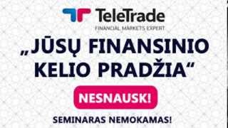 Jūsų finansinio kelio pradžia su TeleTrade