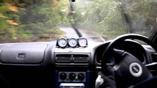 2010年峠アタック最終戦　衝撃映像　K氏の場合　GC8インプレッサ