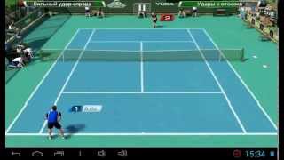 Обзор игры ** Virtual Tennis ** для Андроид
