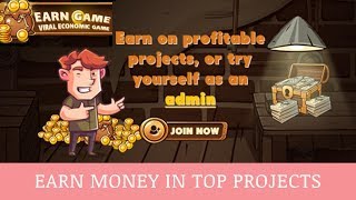 EARN GAME отзывы 2019, обзор, mmgp, статус платит + BOUNTY