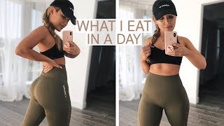 WHAT I EAT IN A DAY (Lose Weight + Tone) | Amanda Ensing