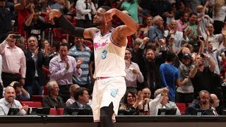 Dwyane Wade Game Winner vs 76ers! Hints at Retirement! 2017-18 Season