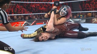 WWE Raw Asuka vs Nikki | SHE DID NOT TAP!! 2/20/2023