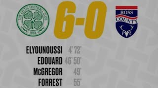 Celtic 6-0 Ross County (FAN HIGHLIGHTS) 19.10.19
