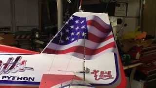 Aeroworks 50cc Pitts Python ARF-QB