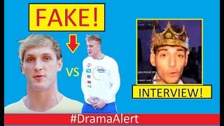 Logan Paul vs Jake Paul (FAKE BEEF) #DramaAlert Ice Poseidon (INTERVIEW) Dolan Twins , KSI