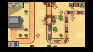 Tactic Defense Level 8 tower defence walkthrough