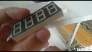 Как подключить 4-значный семисегментный индикатор к Arduino Uno?