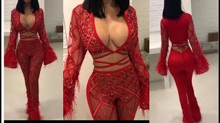 Latest Night Party SEXY FASHION Wear Dress Design 2018