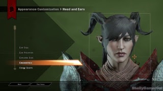 Making Faces Female Qunari Mage Dragon Age Inquisition