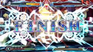 ▶︎BBCPEX◀︎ Hakumen DEATH COMBOS ⎿Never Lose Yourself⏋