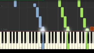 Oginski - Polonez a moll (Farewell to my Homeland) - Easy Piano Music - SLOW