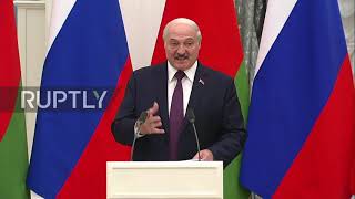 Russia: Putin and Lukashenko announce agreement on 28 joint Union State programmes