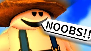 ROBLOX but I make fun of NOOBS for being NOOBS!!!!!!!!!