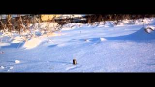 Очень красивый взрыв петарды снятый в slowmotion!