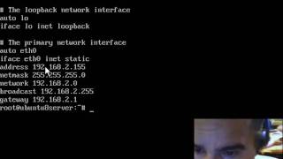 Ubuntu y Webmin - 3 - Configuración de red