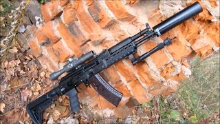Тюнинг Сайги в АК-12!! Таким должен быть каждый АК!!