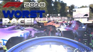 F1 2018 Monza - WORST RACE EVER!