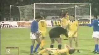 Romania - Italia 1-0 1983 (7 Craiova's players in Romanian team ) (Pt2/2)