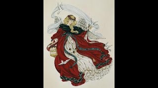 DIMENSIONS (США) Angel of Christmas 8436 / Ангел Рождества 8436 обзор и первые крестики