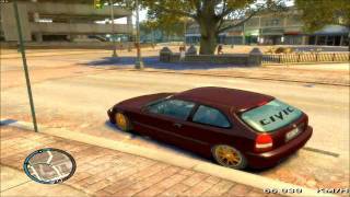 Gta IV Honda Civic Drift.