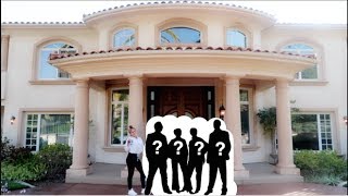 SPECIAL GUESTS VISIT THE NEW HOUSE!