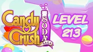 Candy Crush Soda Saga Level 213