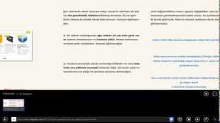 Internet Explorer 11 Okuma Görünümü'ne Geçiş Yapmak