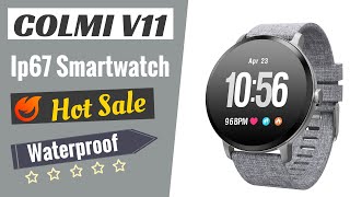 COLMI V11 Smart watch, IP67 Waterproof, Activity Fitness tracker, Heart rate monitor