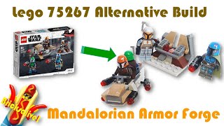 Lego Star Wars 75267 Alternative Build - Mandalorian Armour Forge! + Building Instructions!