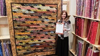 START YOUR ENGINES! Jelly Roll "Drag Race" Quilt | Giving away 3 FINISHED QUILTS! :)