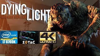 i7 8700K - GTX 1080TI Zotac AMP Extreme - Dying Light - ULTRA! 4K