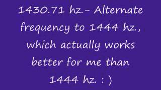 Isochronic Tones- Men's Testosterone Release 1430.71 hz.