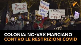 #Colonia: no-vax marciano contro le restrizioni Covid