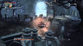 Bloodborne босс 2 быстрое прохождение отец Гаскойн