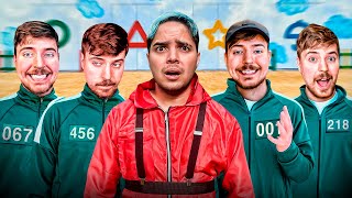 JUGAMOS AL JUEGO DEL CALAMAR CON MRBEAST EN LA VIDA REAL!!