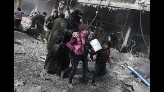Преступления против человечности режима путина_асада в Восточной Гуте  20.02.2018